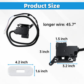 LOTMOVE wiring connector detail showing plug compatibility and easy DIY installation