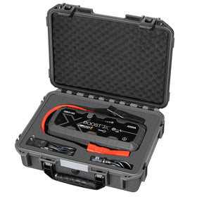 LOTOCASE front view showing rugged waterproof shell and secure latch benefit protection