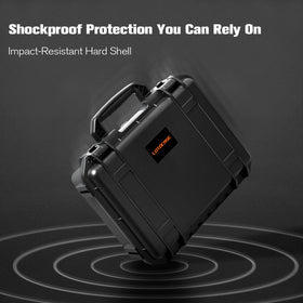 LOTOCASE placed in car trunk with GBX155 inside for transport stability benefit