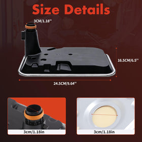 Lougfeu gasket and seal closeup demonstrating thicker gasket for leak prevention