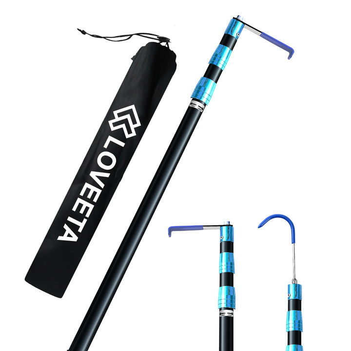 LOVEETA front view of the cargo grabber showing durable finish and compact profile