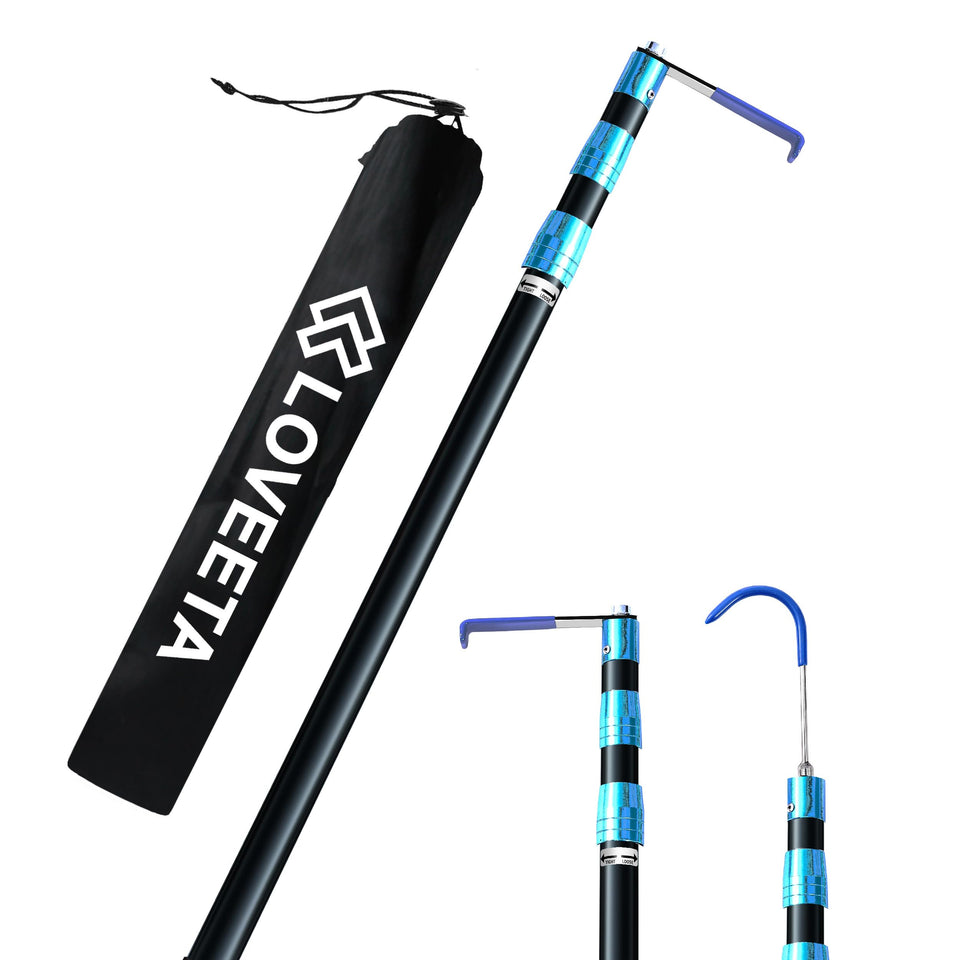 LOVEETA front view of the cargo grabber showing durable finish and compact profile