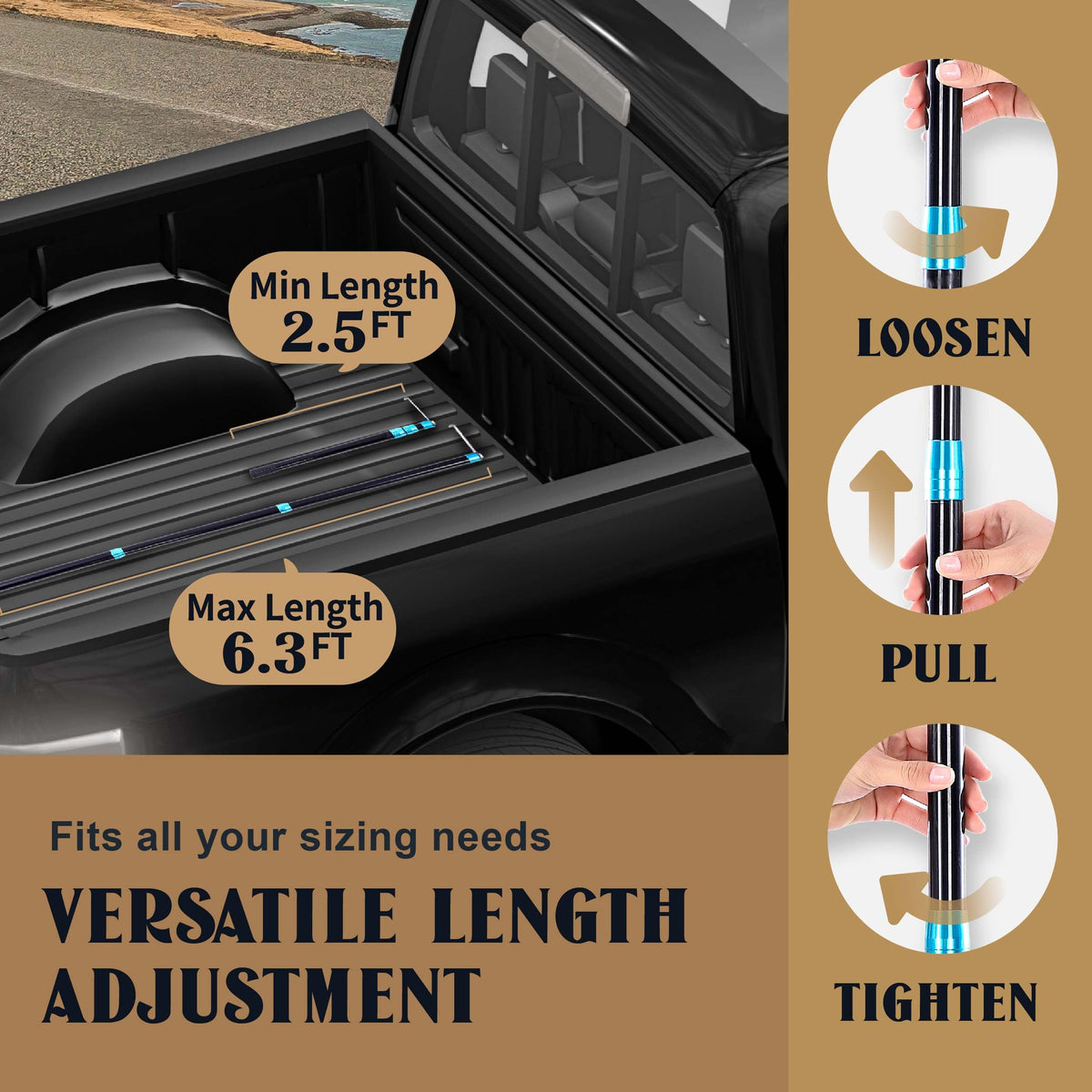 LOVEETA retrieving a cooler from a pickup bed to safely avoid climbing into truck