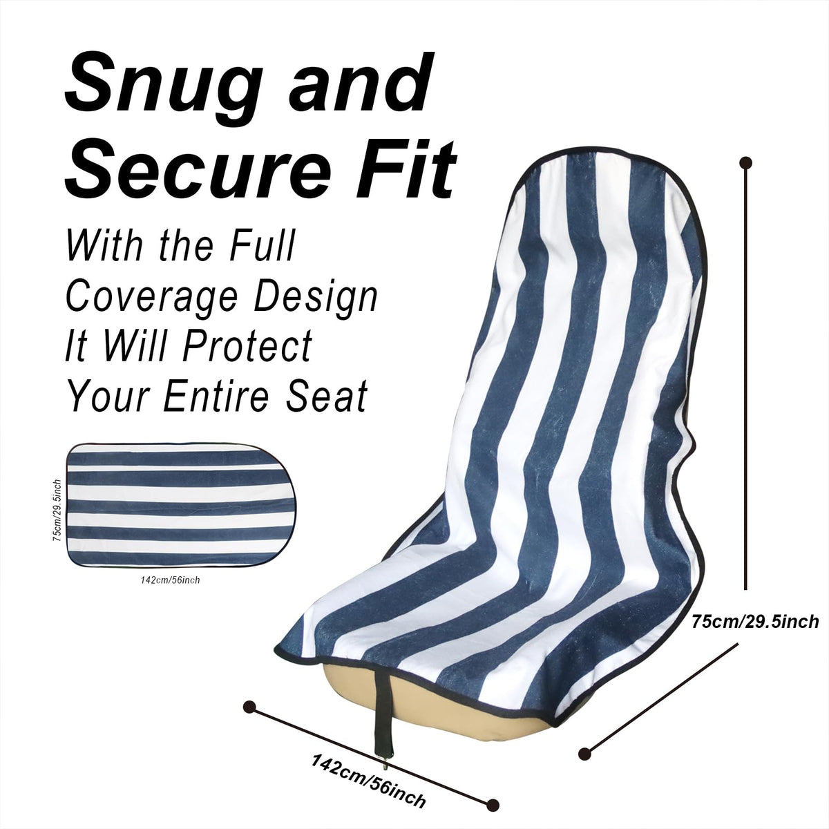 LoyaGour non-slip backing detail keeping cover securely in place