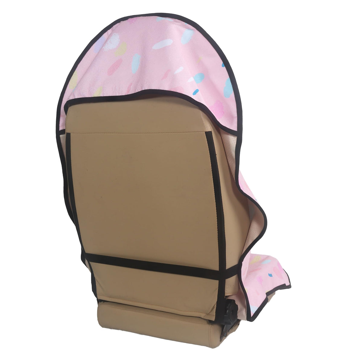 LoyaGour close-up of non-slip backing offering stability and secure fit