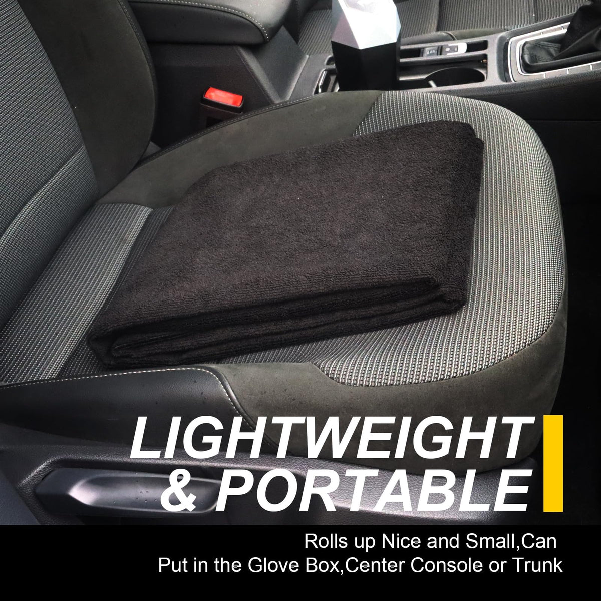 LoyaGour folded cover ready for storage highlighting portability