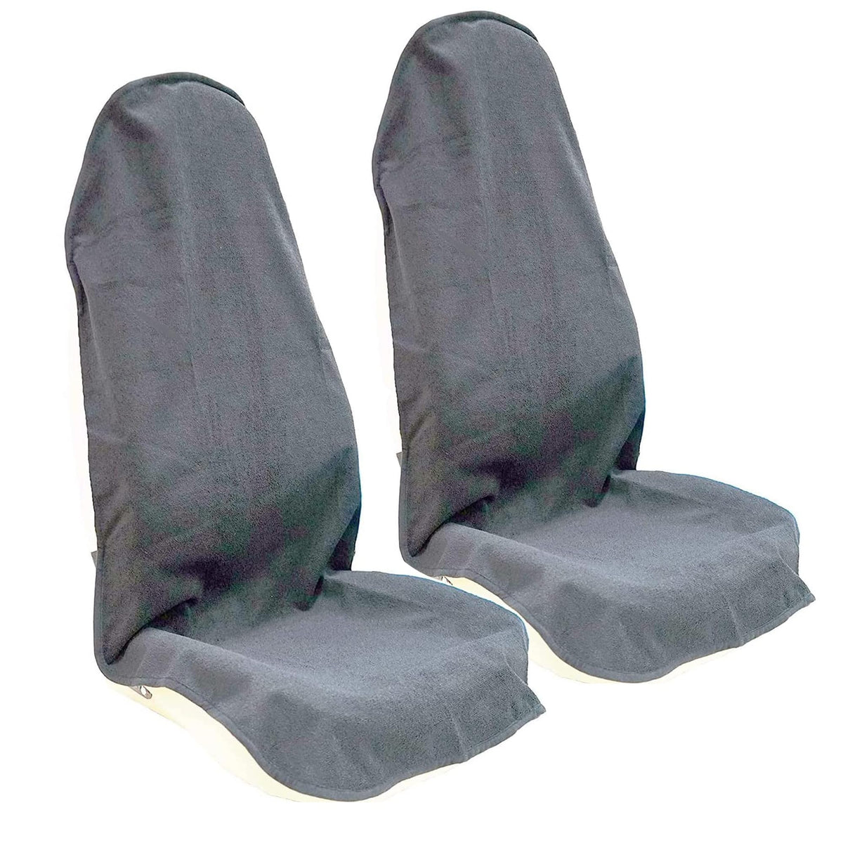 LoyaGour front seat cover protector front view showing full coverage and clean look