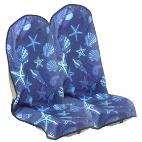 LoyaGour front seat cover full view showing protection and pattern