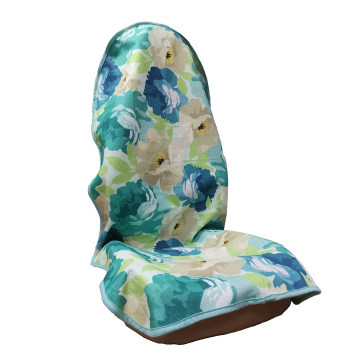LoyaGour front view chrysanthemum seat cover protecting upholstery
