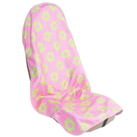 LoyaGour front view showing full coverage and floral pink pattern for protection