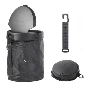LoyaGour front view with lid showing compact tidy storage benefit