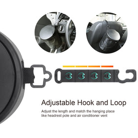 LoyaGour hung from air vent showing simple, secure installation