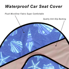 LoyaGour installed in car lifestyle protecting seat after beach trip