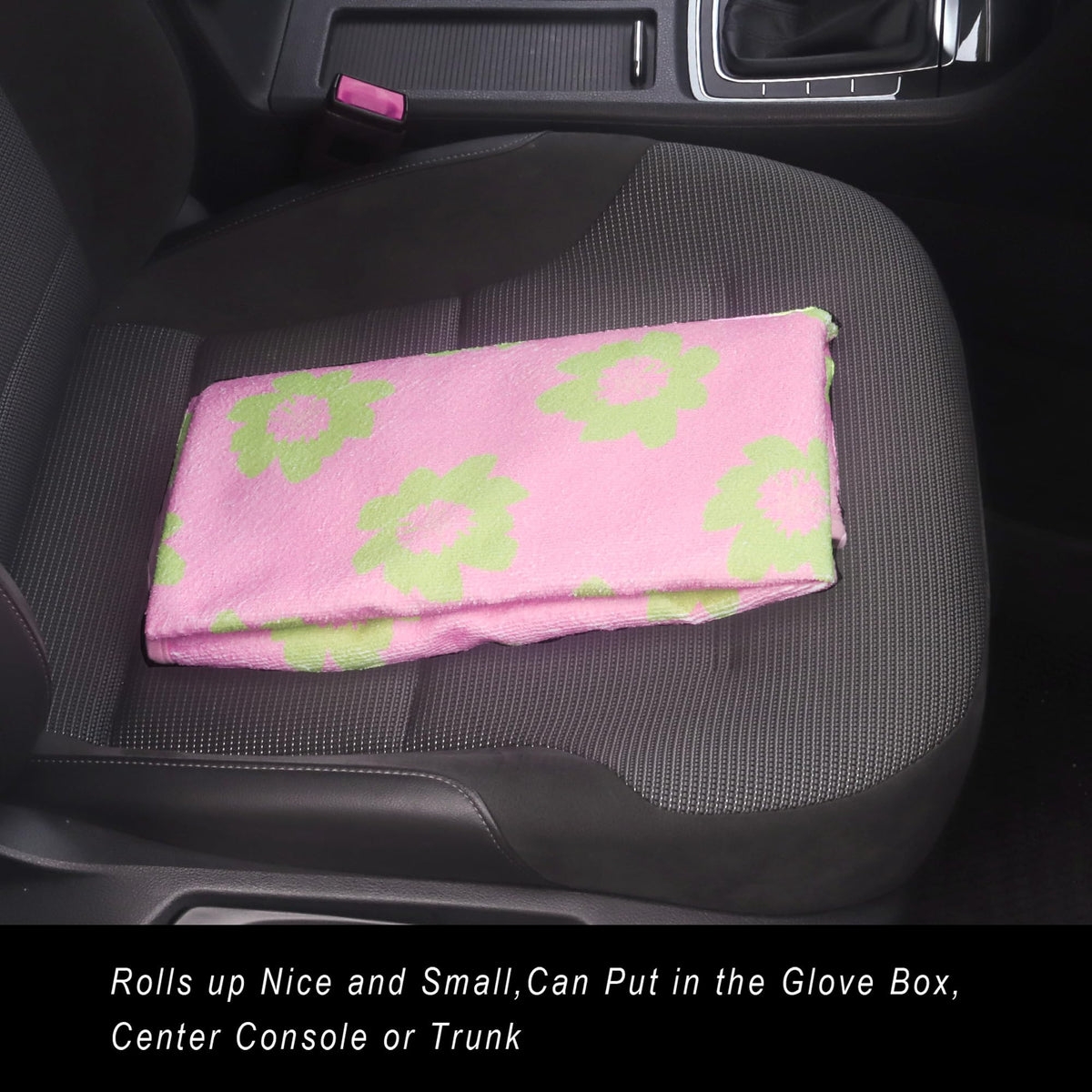 LoyaGour lifestyle shot after gym commute protecting car upholstery