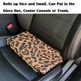 LoyaGour lifestyle athlete exiting car with protected seat after workout