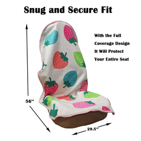LoyaGour non-slip backing detail securing the cover and preventing movement while driving