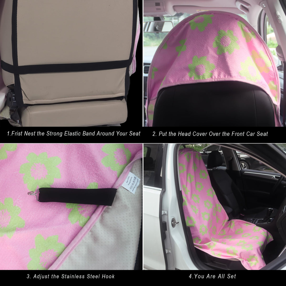 LoyaGour non-slip backing detail keeping cover secure during use