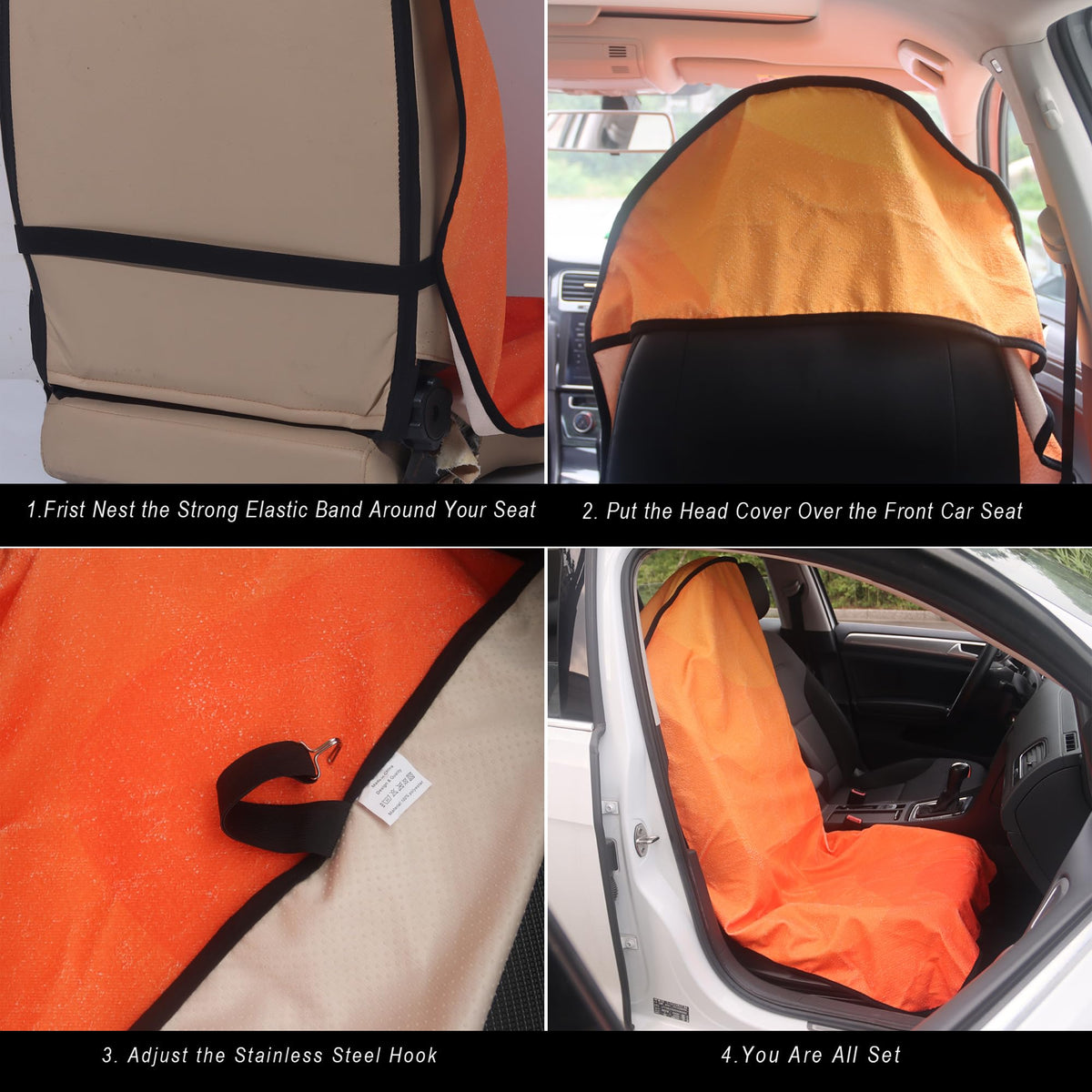 LoyaGour non-slip backing detail keeping the cover secure and stable