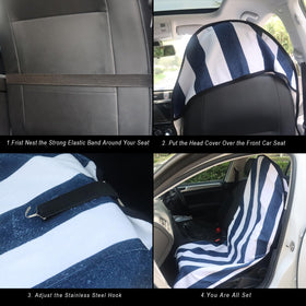 LoyaGour non-slip backing texture preventing shifting for safer, stable seating