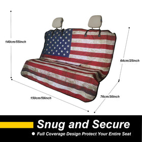 LoyaGour non-slip backing close-up keeping cover secure during travel