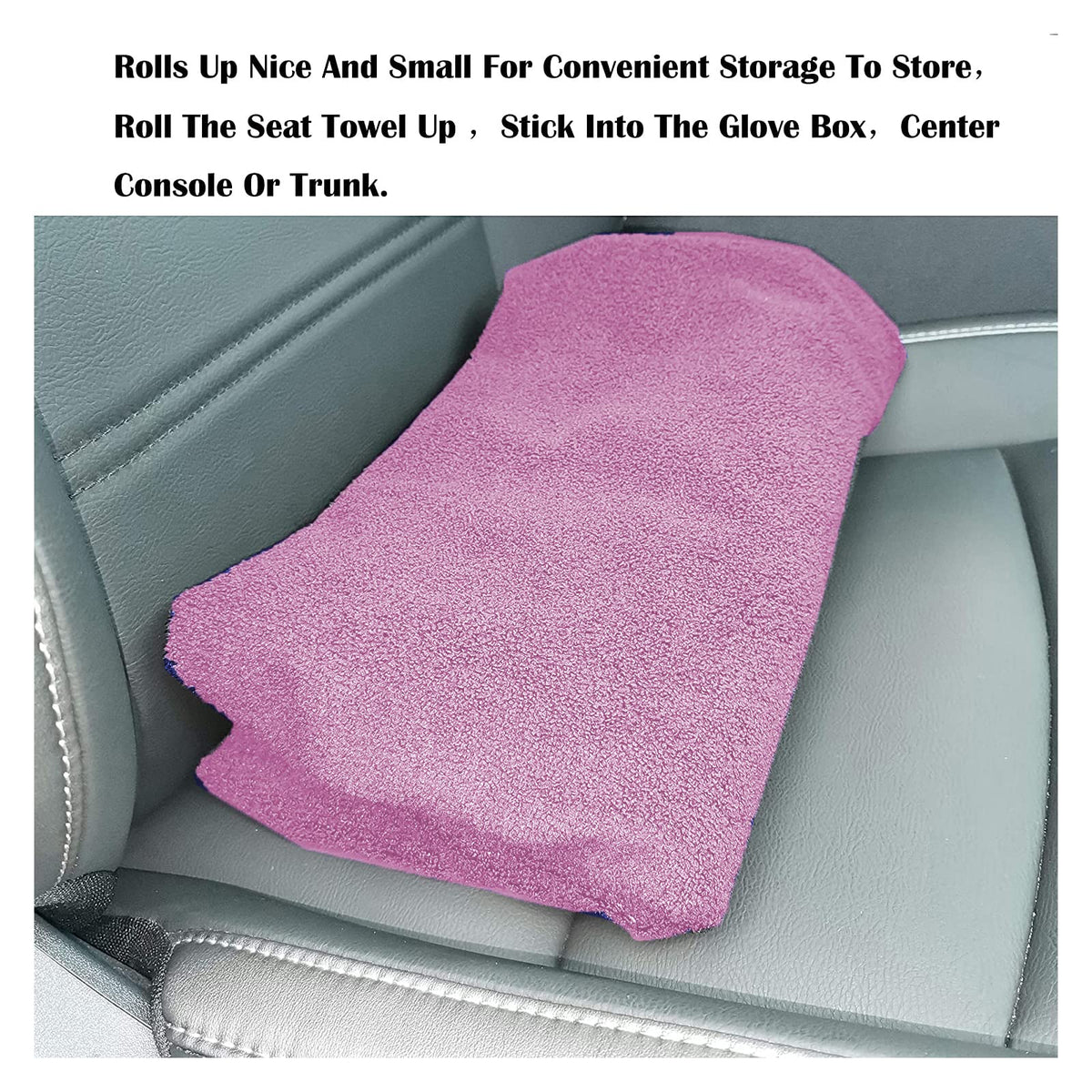LoyaGour rolled cover stored in glove box showing compact storage benefit