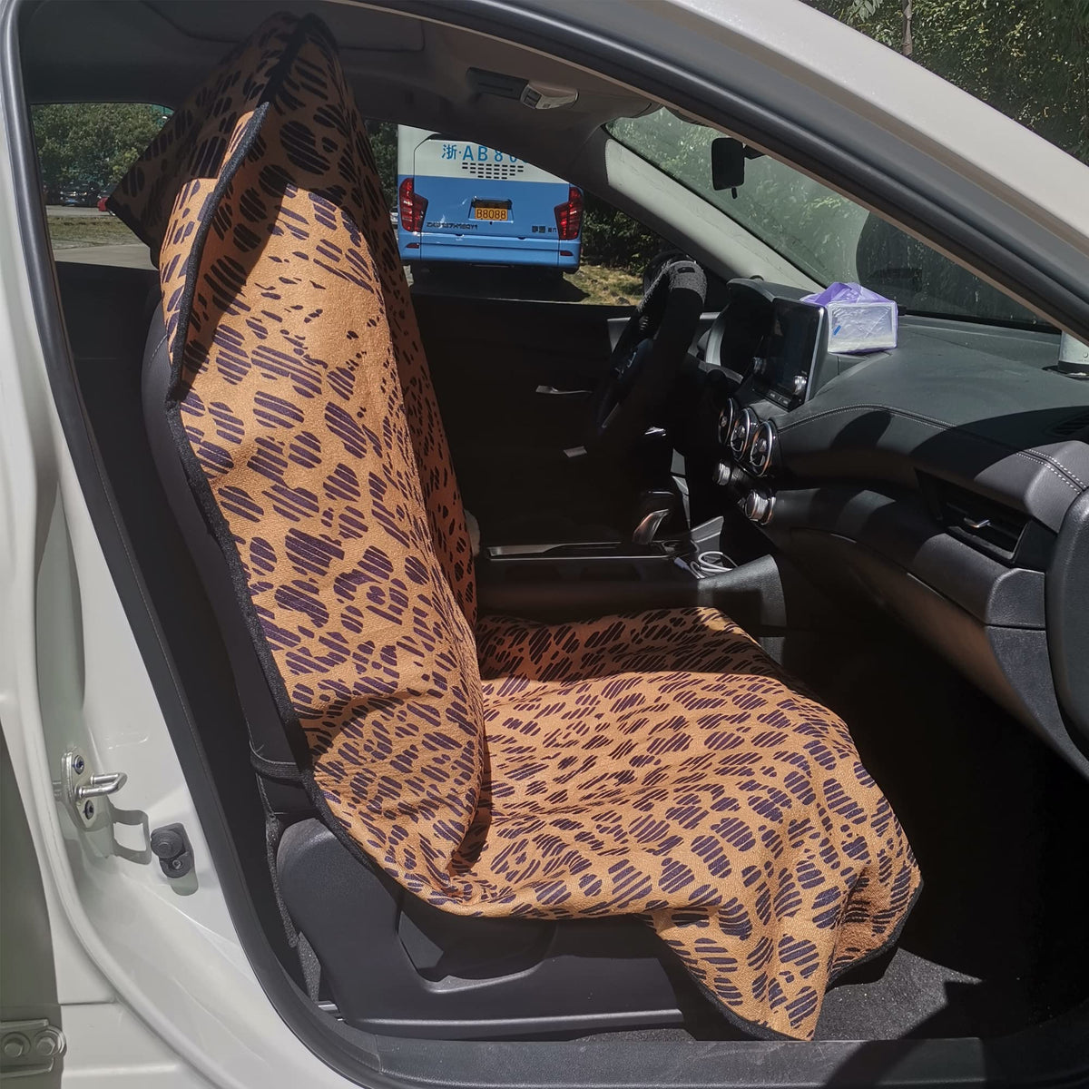 LoyaGour rolled storage in glovebox for compact, on-the-go convenience