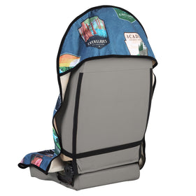 LoyaGour rolled seat towel fitting inside glove box for storage