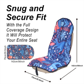 LoyaGour cover installed after gym use protecting seat from sweat
