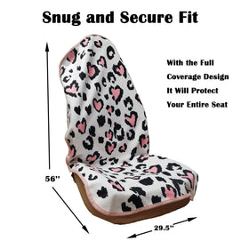 LoyaGour cover installed on front seat showing secure fit benefit