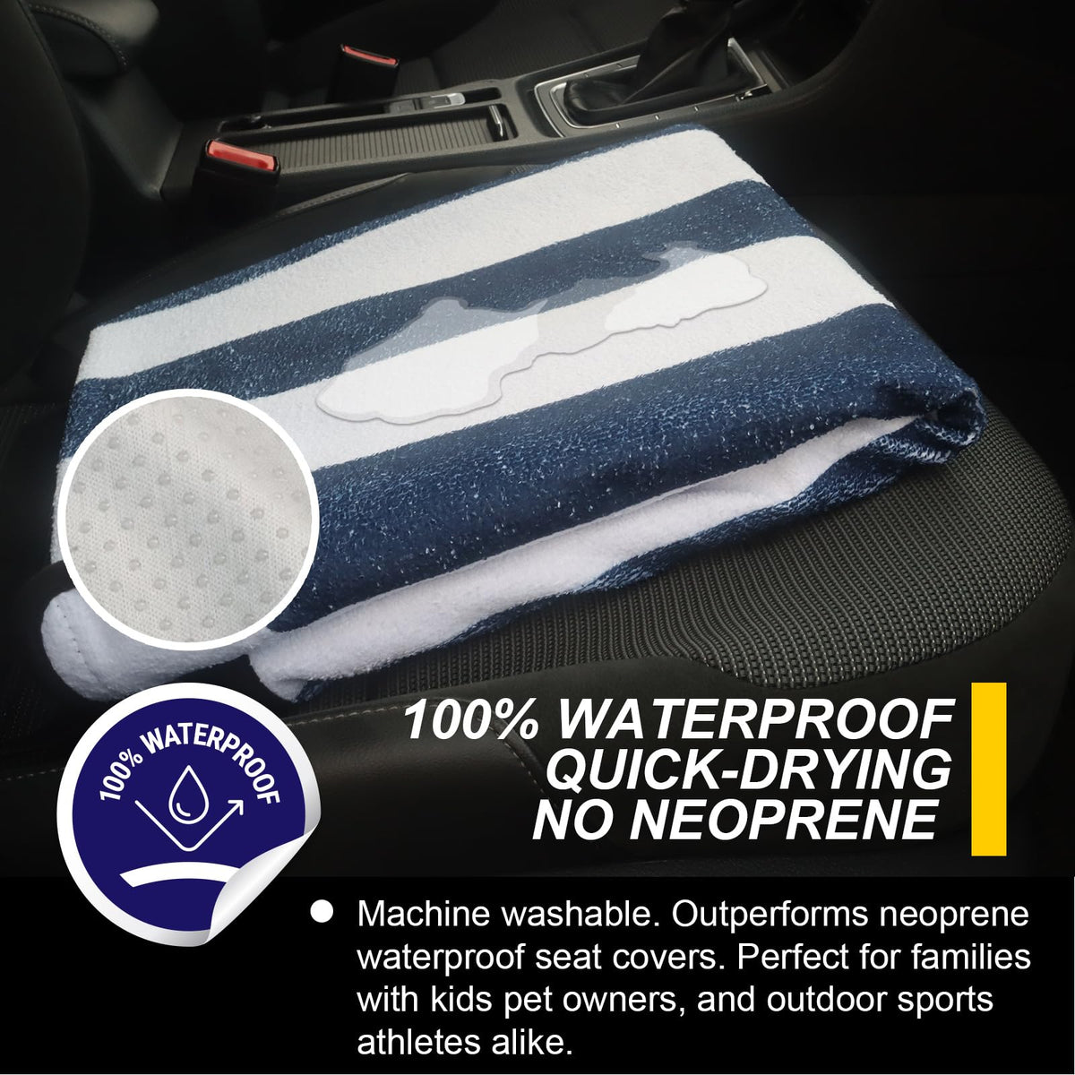 LoyaGour cross-section of waterproof middle layer blocking moisture