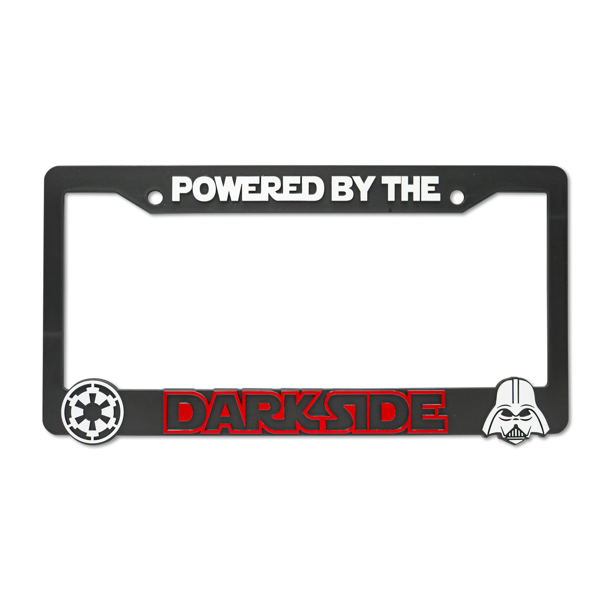 LP Frameworks front view showing raised 3D frame and sleek black finish for style