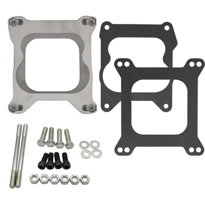 LPFIDI front view adapter showing bolt pattern and clean machining for accurate fit