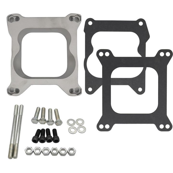 LPFIDI front view adapter showing bolt pattern and clean machining for accurate fit