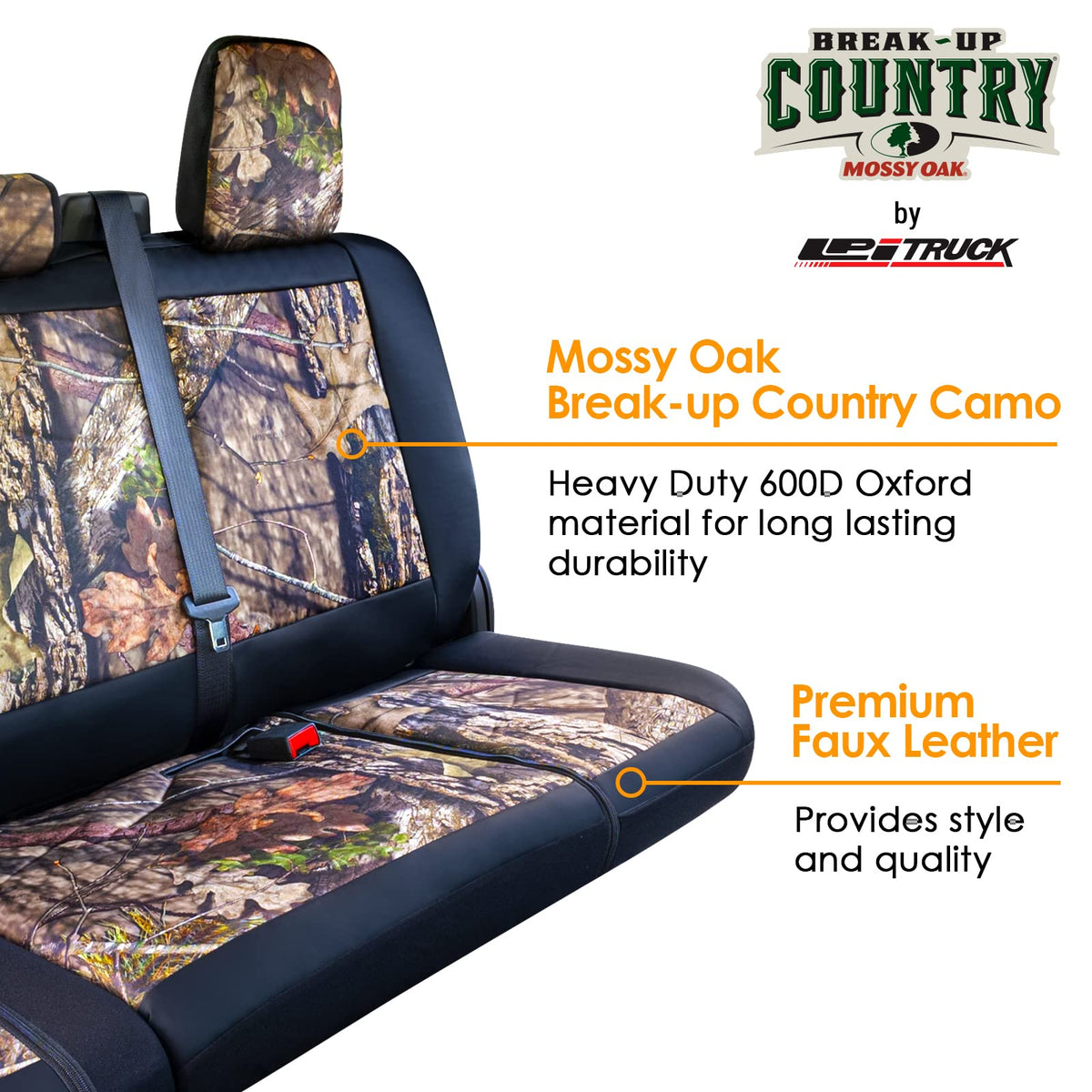 LPI Truck close-up of 600D Oxford fabric texture for durable protection