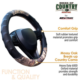 LPI Truck lifestyle shot in truck cab showing rugged camouflage styling benefit