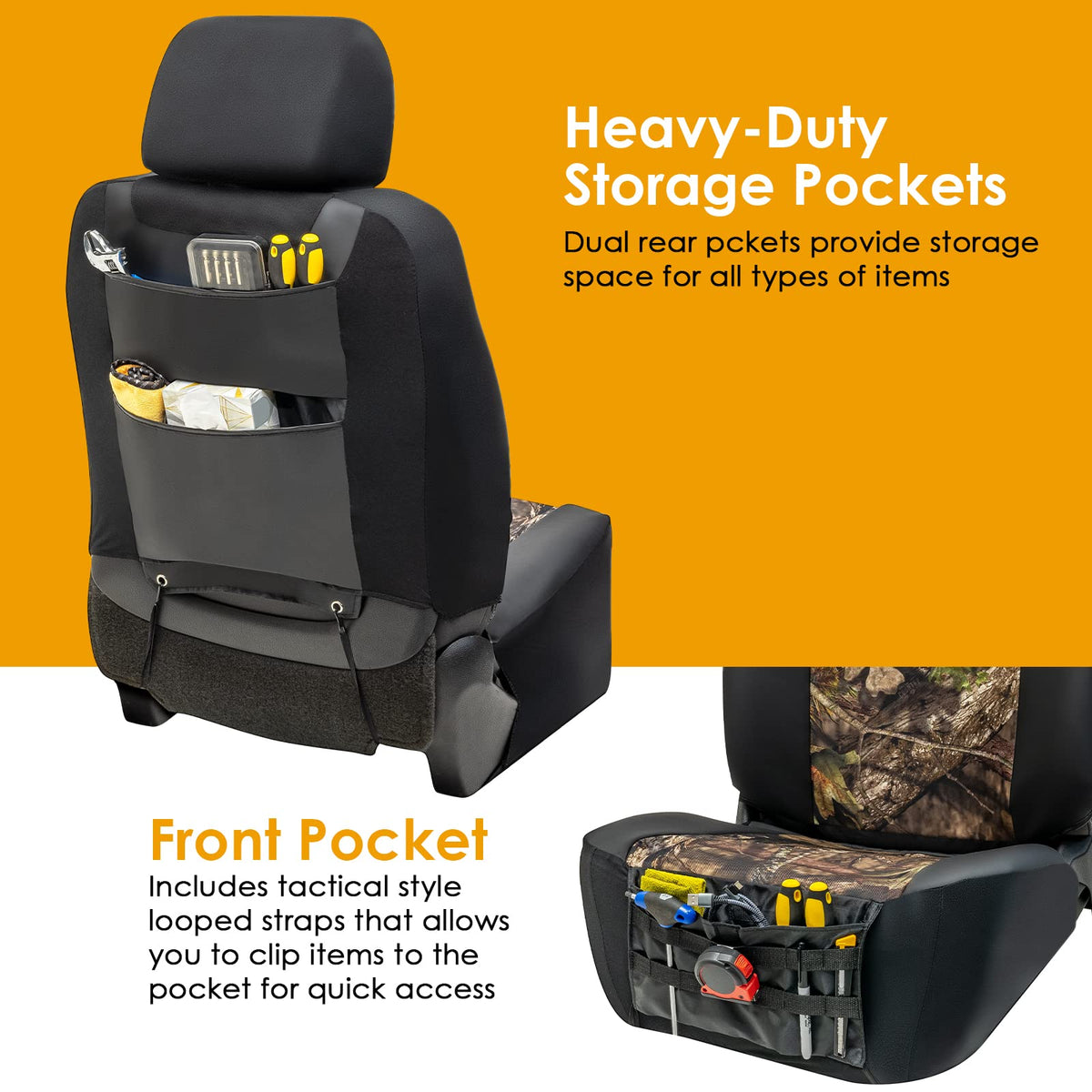 LPI Truck storage pocket detail with MOLLE loops for organized gear