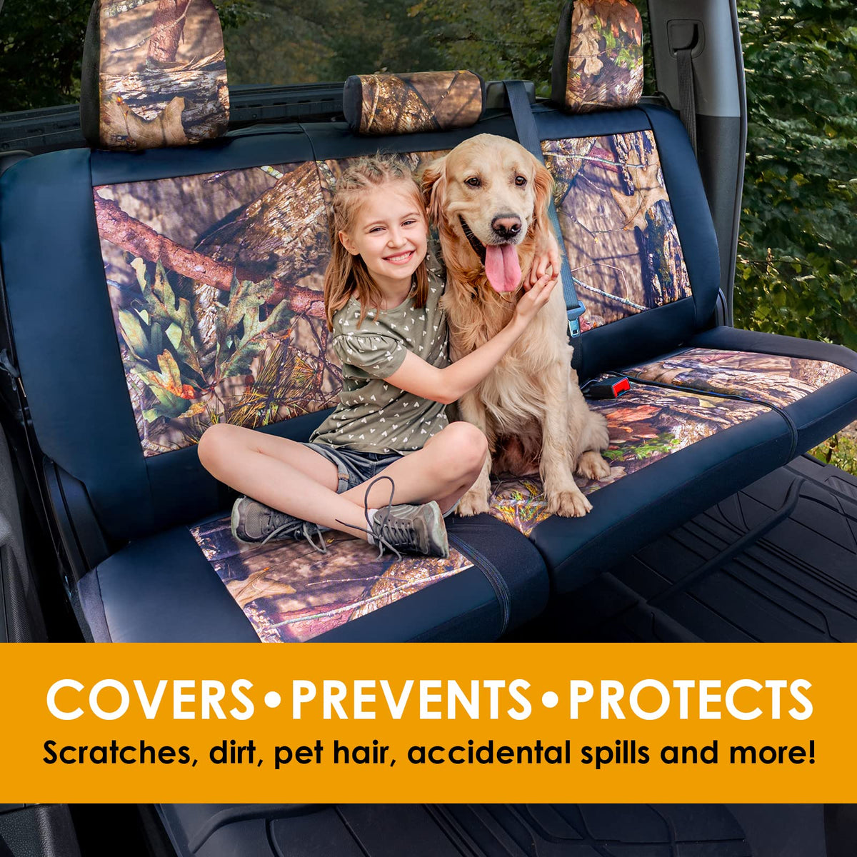 LPI Truck detailed zippered bottom panel demonstrating split seat access