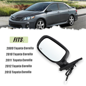 Lqito mirror in folded position for parking protection and reduced impact risk