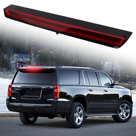Lqito front view of full LED third brake light showing bright center signal benefit