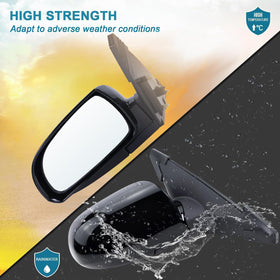 Lqito mirror installed on a Hyundai Sonata demonstrating restored functionality benefit