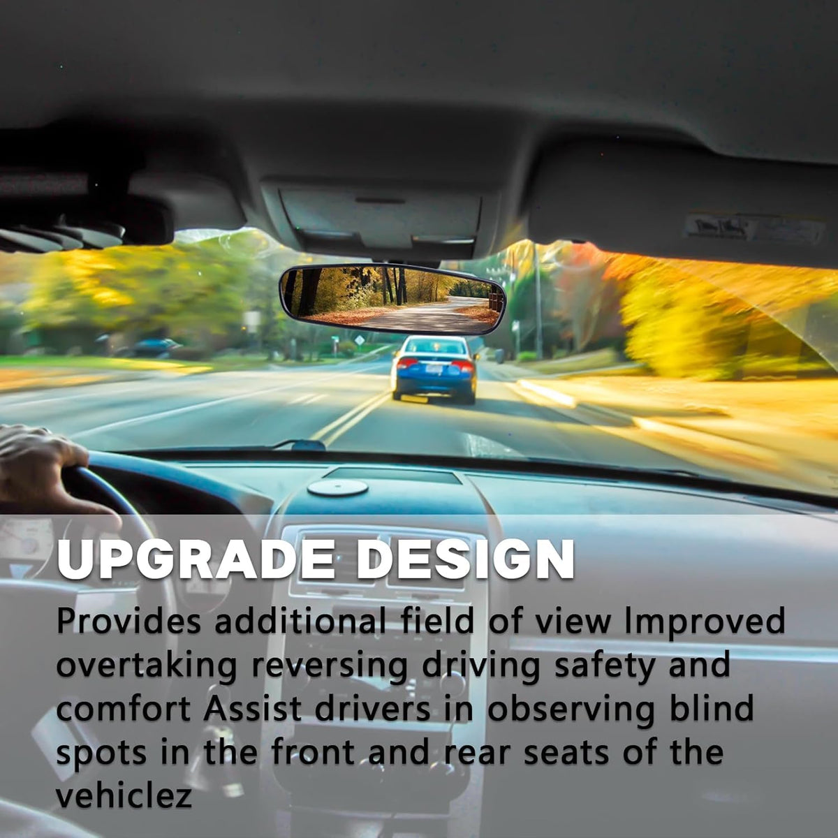 Lqito installed in cabin illustrating driver sightlines and comfort benefit