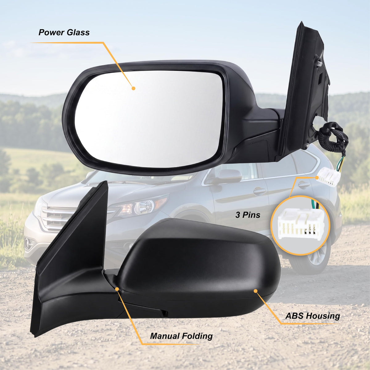 Lqito close-up of mirror glass clarity and distortion-free polishing benefit