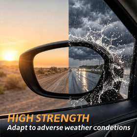 Lqito mirror glass detail highlighting distortion-free reflective surface clarity