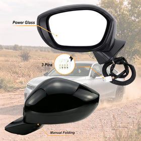 Lqito mirror housing close-up showing reinforced build for impact resistance