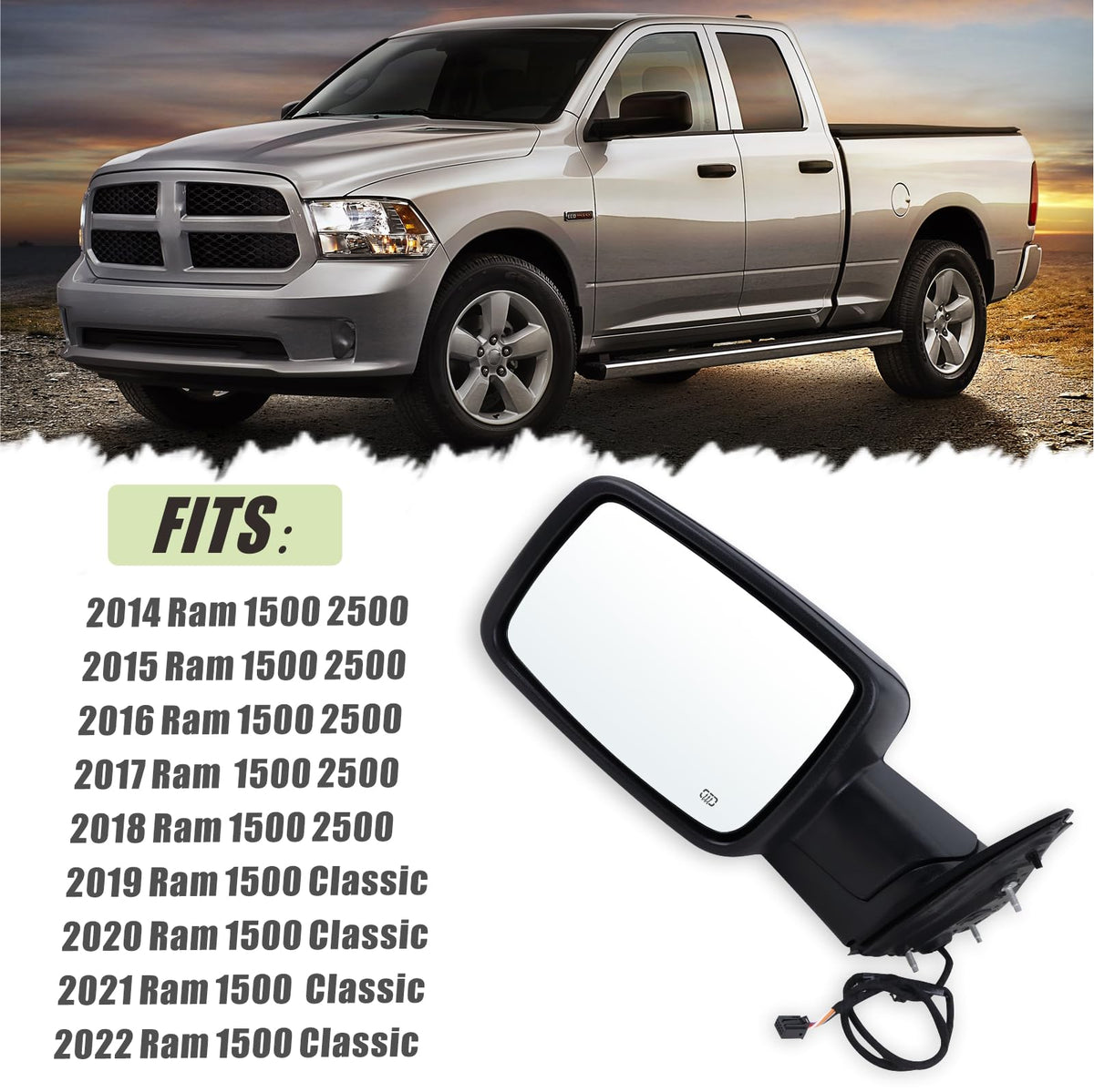 Lqito installed on Ram truck demonstrating OEM fitment benefit
