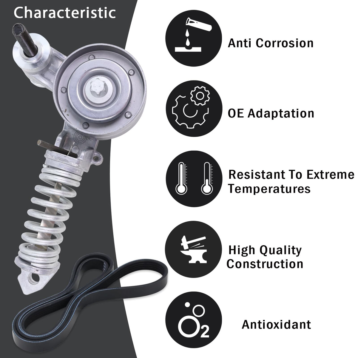 Lqito pulley close-up detail showing smooth surface and bearing, ensuring quiet operation