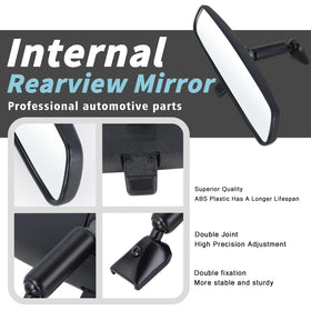 Lqito reflective surface closeup highlighting clear sightlines benefit