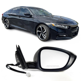 Lqito right mirror front view showing fit and finish for a perfect replacement