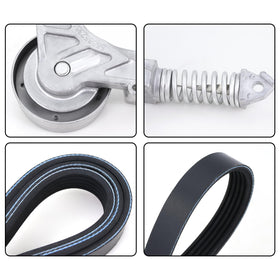 Lqito side profile of pulley bearing assembly, illustrating durable construction for reduced wear