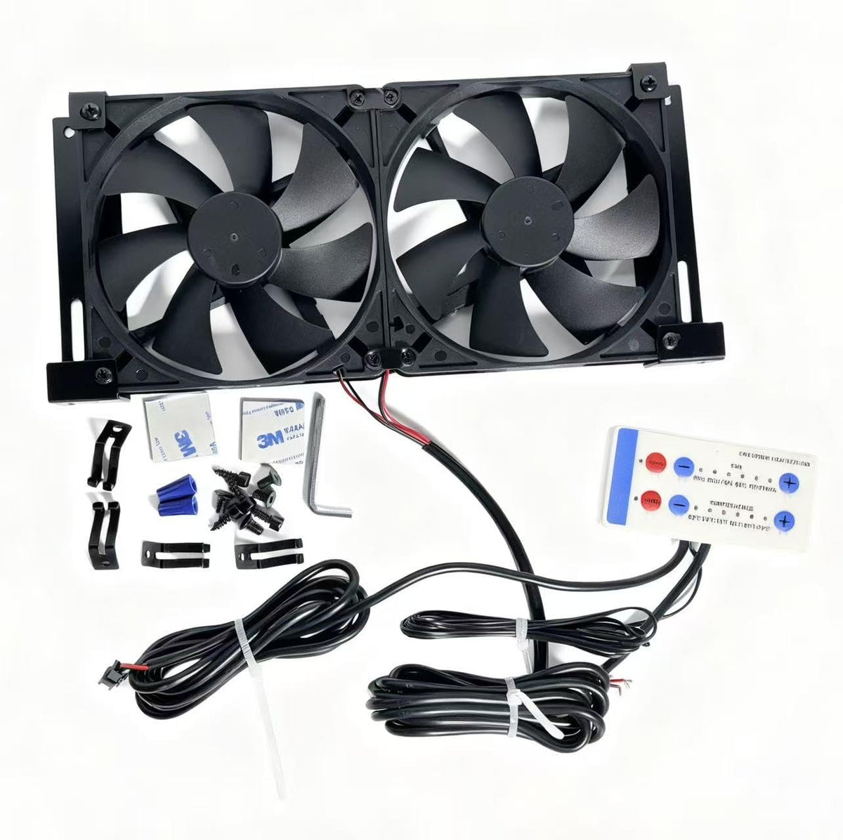 LQLXJDZZ close-up of fan blades and housing highlighting durable construction